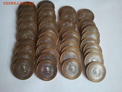 10 р. Республика Калмыкия сп - 43 шт, низкий - калмыкия