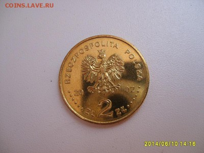 ПОЛЬША,2 злотых 2002г(футбол,Корея-Япония)!до 12.06.2014 - S6000335.JPG