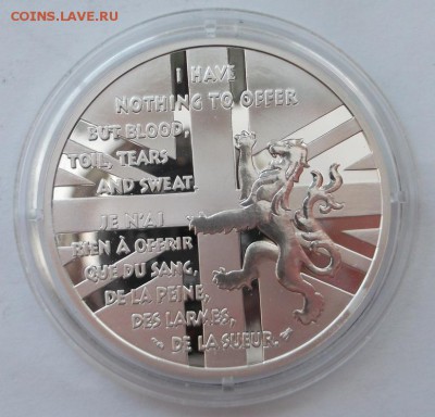 100 франков 1994 Франция Черчиль,серебро , пруф оценка - DSCF1420