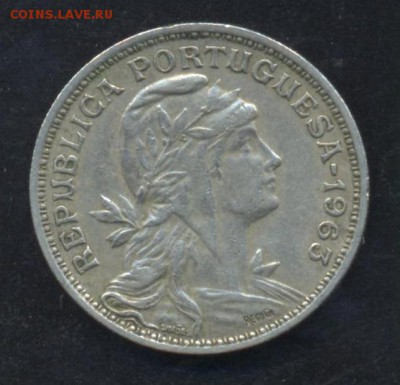 Португалия 50 центаво 1963 г. 14.06.14 г. 21-00 МСК . - Португалия 50 ц 63