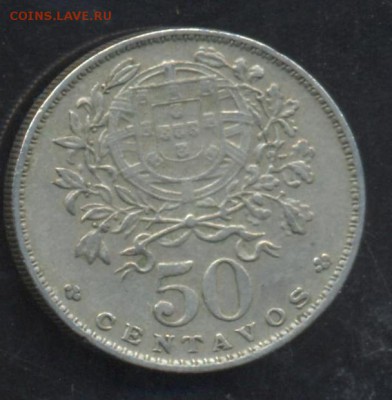 Португалия 50 центаво 1964 г. 14.06.14 г. 21-00 МСК . - Португалия 50 ц 64 1