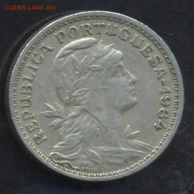 Португалия 50 центаво 1964 г. 14.06.14 г. 21-00 МСК . - Португалия 50 ц 64