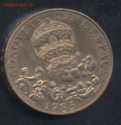 Франция 10 франков 1983 г.  До 14.06.14 г. 21-00 МСК . - Франция 10 ф 83