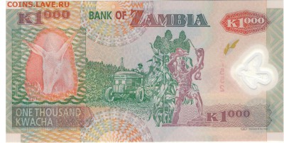 Замбия 1000 квача 2011 до 16.06.14 в 22.00мск (8725) - 1-1зам1000