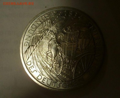 ФРГ,5 марок 1984D (150 лет Г.т.союза,отличная)!до 12.06.2014 - S6000415.JPG