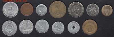 Венгрия 13 монет 1935-2003 до 14.06.2014 22-00 - Венгрия р
