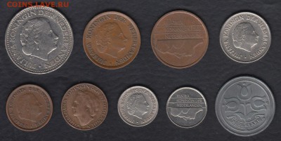 Нидерланды 9 монет до 14.06.2014 22-00 - Нидерланды р