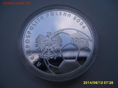 ПОЛЬША,10 злотых 2006г(пруф,Ag,ЧМ по футболу )!до 14.06 - S6000442.JPG
