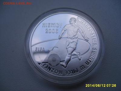 ПОЛЬША,10 злотых 2006г(пруф,Ag,ЧМ по футболу )!до 14.06 - S6000441.JPG