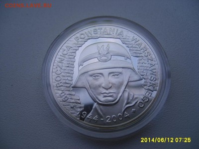 ПОЛЬША,10 злотых 2004г(пруф,Ag,60 лет Варш.восстан)!до 14.06 - S6000439.JPG