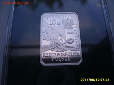 ПОЛЬША,10 злотых 2009г(пруф,Ag,HUSARZ-XVII в)!до14.06 - S6000433.JPG