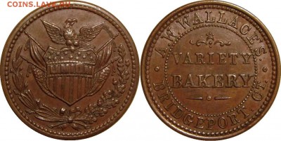 Токены США времен Гражданской Войны (Civil War tokens) - token.JPG