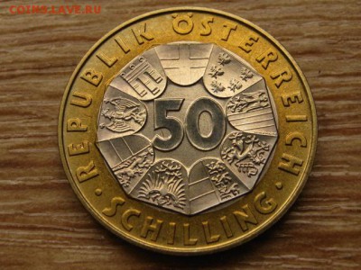 БИМ Австрия 50 шиллингов 2001 Монеты  до 14.06.14 в 16.00 М - IMG_7826