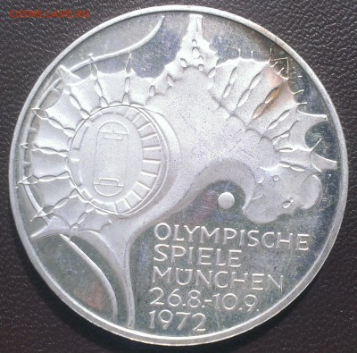 ФРГ 10 марок 1972 proof Олимпиада - IMAG0075