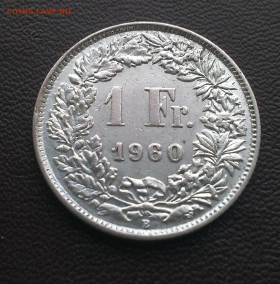 Швейцария 1 франк 1960 - IMAG0140
