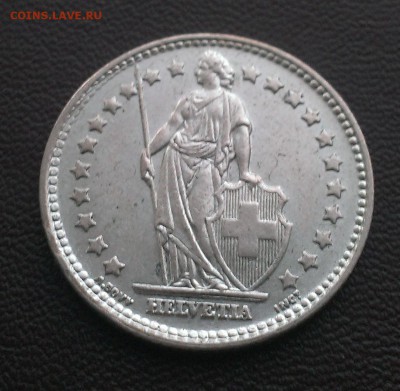 Швейцария 1 франк 1960 - IMAG0142