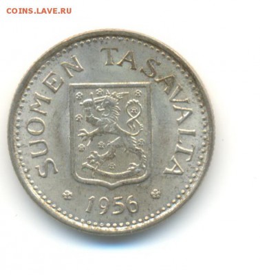 Ag. финляндия 100 марок 1956(2). UNC. до 17.06 22:00 - 12