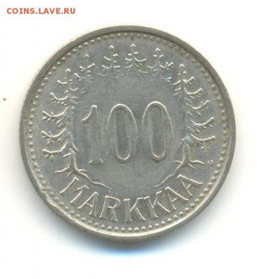 Ag. финляндия 100 марок 1956(3). до 17.06 22:00 - 13