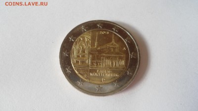 Юбилейные 3 монетки в 2 евро из оборота - DSC02983.JPG