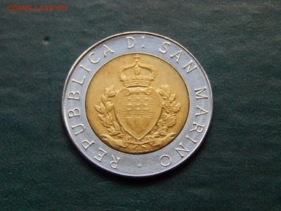 САН МАРИНО 500 лир 1987 aUnc - DSCN2283.JPG