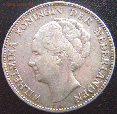 Серебряный голландский гульден 1931; до 14.06_22.06мск - 8204