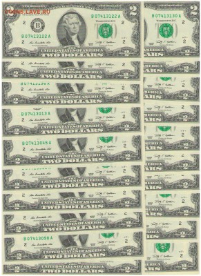 Лот бон 2 $ - 20 листов(пресс) до 19.06.14 22-00 Мск - подборка 5