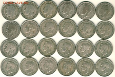 2кроны1920-1946(24шт) - 22-00мск 16.06 - GB-half-2
