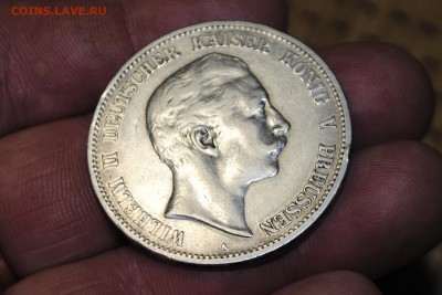 5 марок Пруссия Вильгельм2 А 1907г до 19.06.14 - _CSC0472[1].JPG
