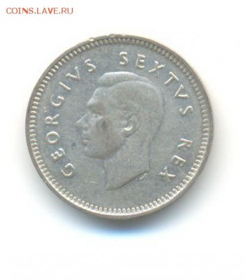 Ag. юар 3 пенса 1952 . до 17.06 22:00 - 7