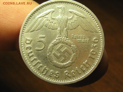 5 РейхсМарок 1936 А. до 19.06.14.22-00 - IMG_4684.JPG