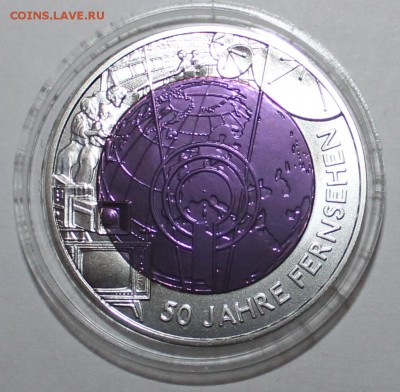 25 евро 2005г Австрия 50 лет телевидению серебро+ниобий - IMG_2234.JPG