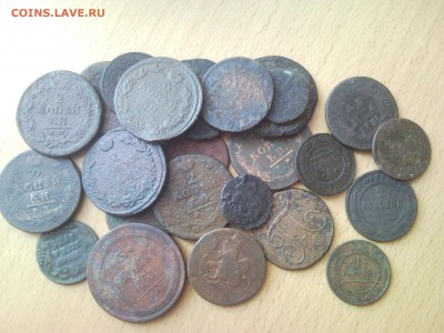 24 медных монеты до 1917 г до 18.06.14 в 22:00 по мс - SNC08526