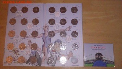 полный Набор 50 пенсов Олимпиада Лондон 2012 в альбоме - 4201261869