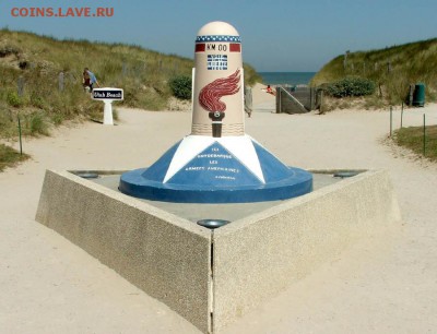 D-Day KM00, нулевой километр... - Utah_Beach_2006_00_km