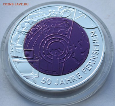 25 евро 2005г Австрия (50 лет телевидению) Серебро+Ниобий - IMG_2238.JPG