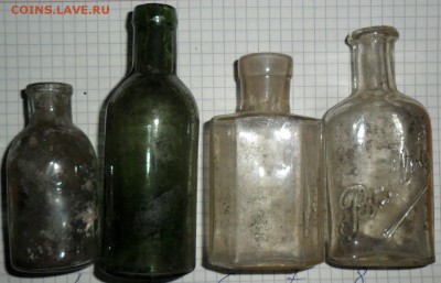 Лот "стекла".Аптечные пузырьки,флаконы и др.15 шт. - SAM_1913.JPG