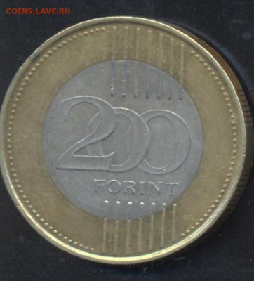 Венгрия 200 форинтов 2009 г.До 19.06.14 г. 21-00 МСК . - Венгрия 200 ф