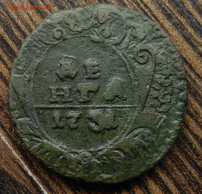 Кладовая денга 1731 - одна черта над годом ( до 19.06.2014 ) - DSCN7245