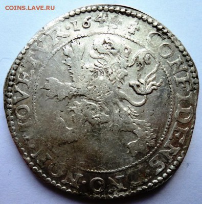 Нидерланды, Западная Фрисландия, Левендалер 1644г - DSC00930.JPG