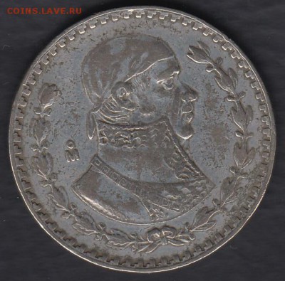 Мексика 1 песо 1960 до 19.06.2014 22-00 - Мексика 1 песо 1960 а