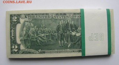 2 ДОЛЛАРА $ 1976 год. Оценка. - US 2 Dollar 1976 bundle.JPG