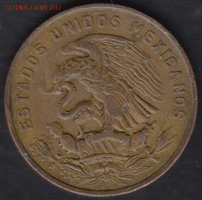 Мексика 20 центаво 1967 до 19.06.2014 22-00 - Мексика 20 центаво 1967 р