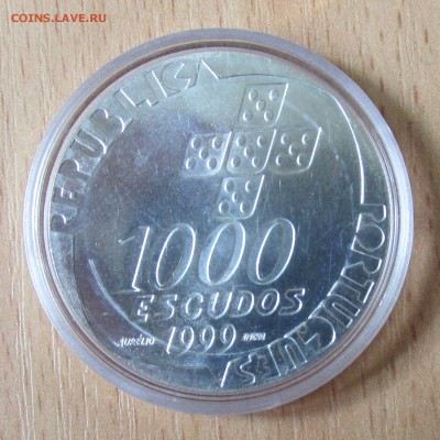 Португалия 1000 эскудо  1999г до 23.06.14г в 22.00 - IMG_0172