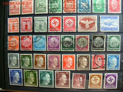 МАРКИ  ГЕРМАНИЯ 3 Рейх с конца 1800-х гг надпечатки - P1920043.JPG