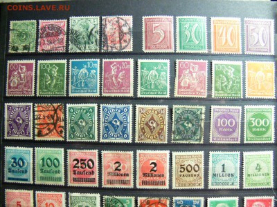 МАРКИ  ГЕРМАНИЯ 3 Рейх с конца 1800-х гг надпечатки - P1920041.JPG
