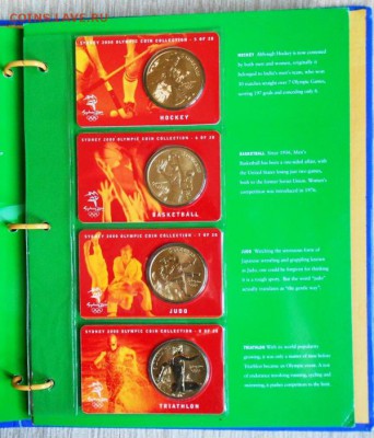 Набор Австралии Олимпиада Сидней 2000 5$ UNC 27 шт в альбоме - DSCN1951.JPG
