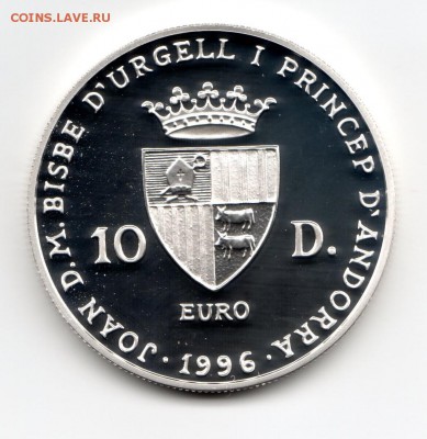 Андорра 10 динар 1996 до 22.06 - img288