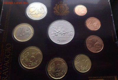 Сан Марино евро набор 2010 Караваджо до 22.06 - IMAG0494