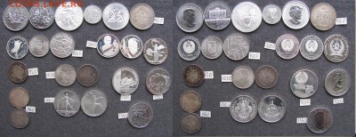 Иностранные монеты.Россыпь,линейки,буклеты,серебро. ИЮНЬ. - 2