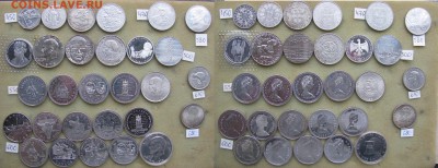 Иностранные монеты.Россыпь,линейки,буклеты,серебро. ИЮНЬ. - 1